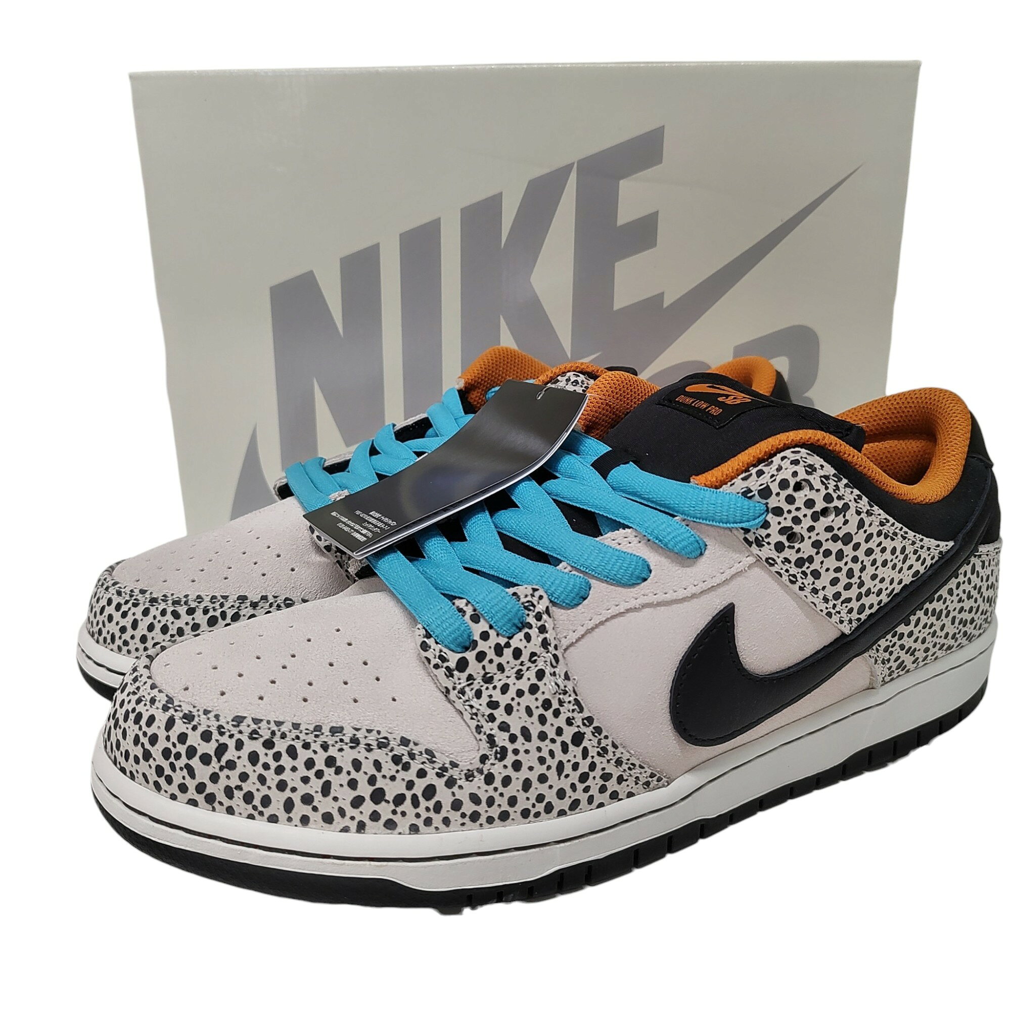 NIKE ナイキ SB Dunk Low Pro Electric Safari Phantom and Black SB ダンク ロー プロスニーカー FZ1233-002 29cm ファントム アンド ブラック メンズ