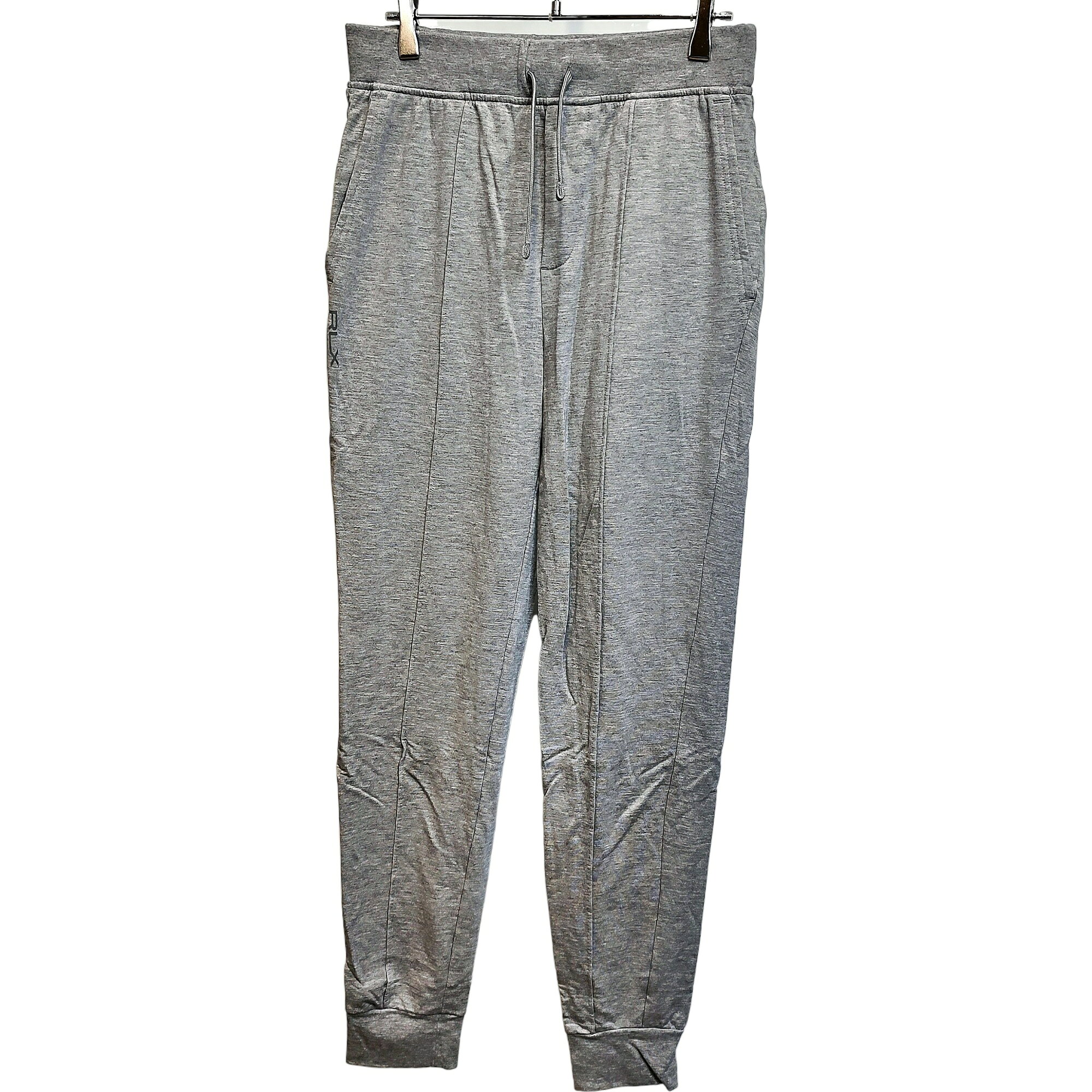 【中古】RLX RALPH LAUREN アールエルエックス ラルフローレン ゴルフ フレンチ テリー スウェット ジョガーパンツ XS グレー メンズ