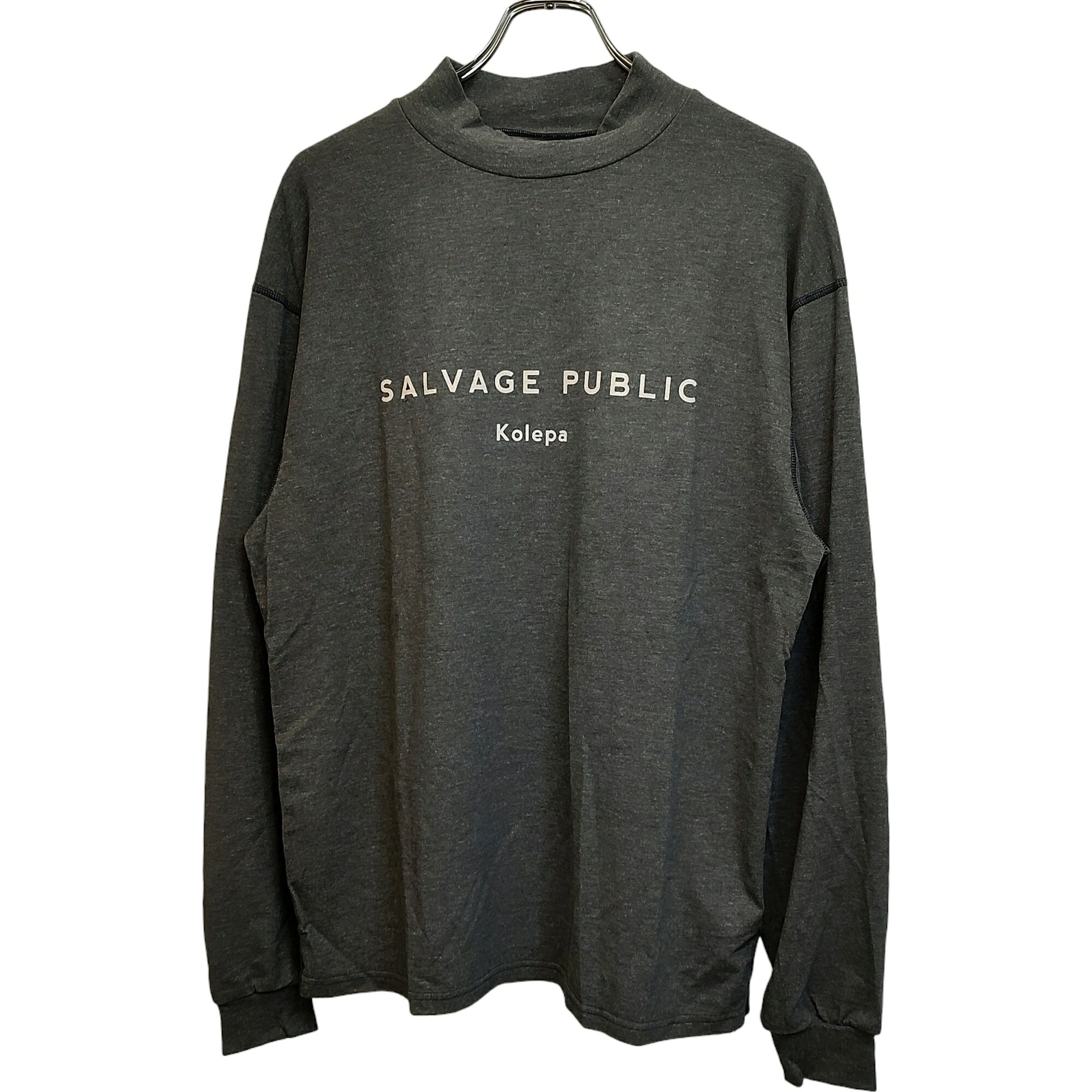 商品状態 コンディションランク コンディション詳細 ・タグ付き 商品コード IT7IXNP14T2P ブランド SALVAGE PUBLIC Kolepa サルベージパブリックコレパ アイテム名 ダイアモンドヘッドロゴプリント ロングスリーブ モックネックシャツ 対象 メンズ カラー グレー 商品型番 SVKA5022 素材表記 画像参照 サイズ L 実寸 実寸〈多少の誤差はご容赦ください〉身幅：56cm着丈：70cm裄丈：86cm 参考定価 11550円 付属品 画像に移っているものが全てになります。 取扱い店舗 発送に関して全国一律800円