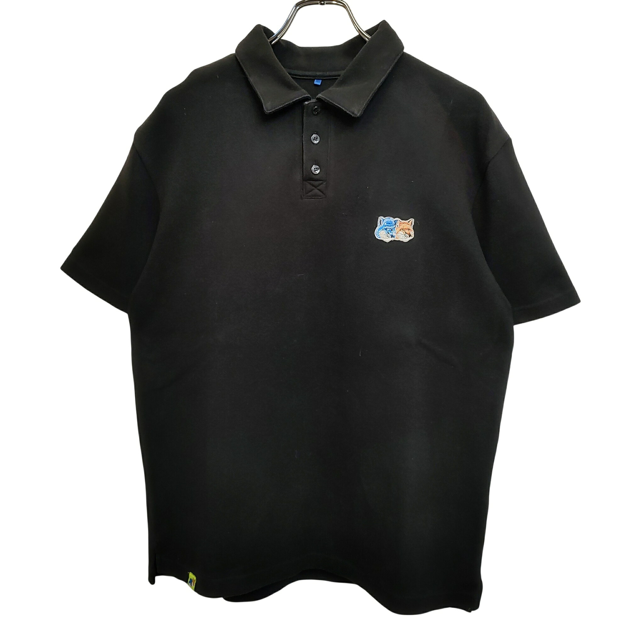 【中古】MAISON KITSUNE メゾンキツネ x ADER error アーダーエラー 半袖 ポロシャ...