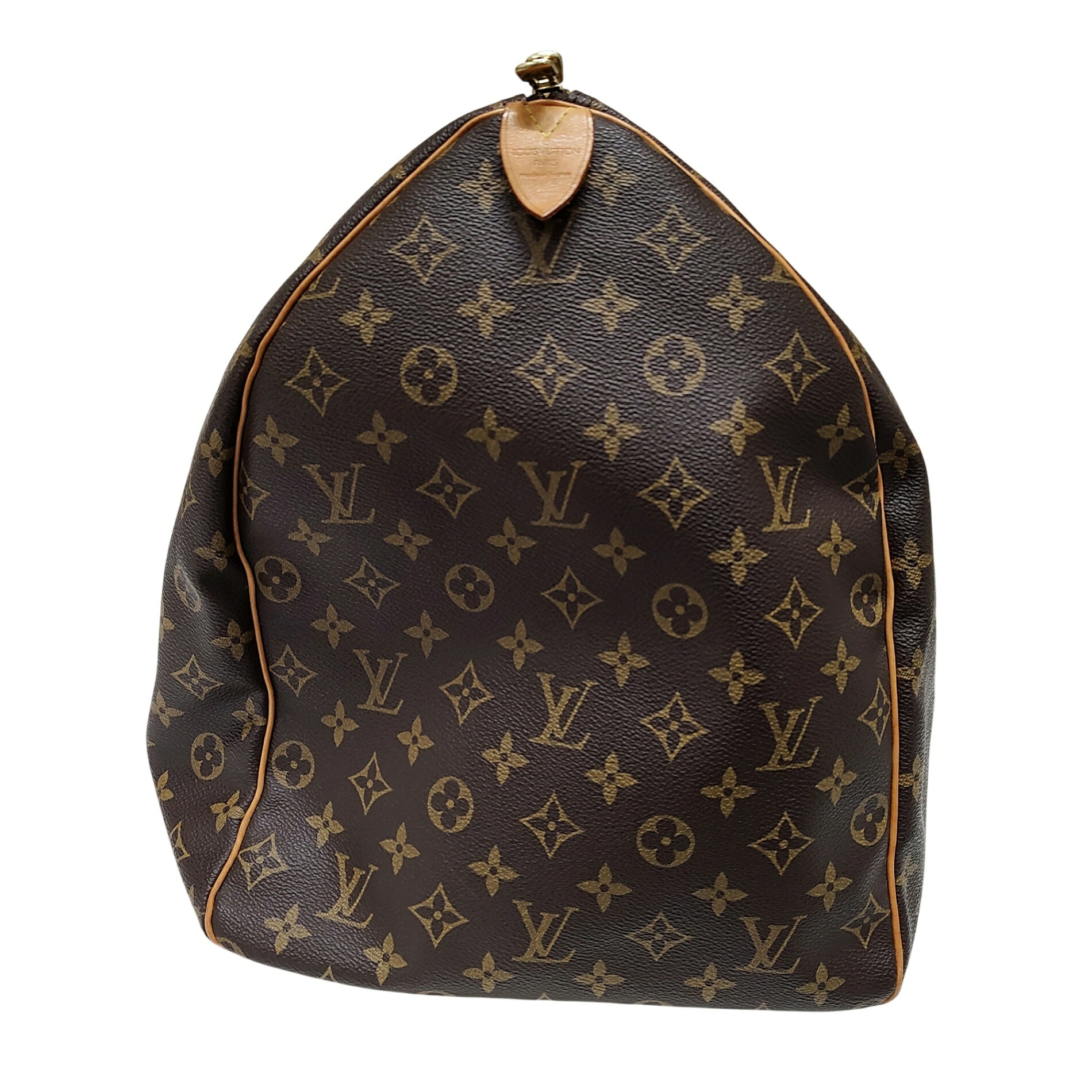TRIGGER 楽天市場店の【中古】LOUIS VUITTON ルイ・ヴィトン モノグラム キーポル60 バンドリエール ボストン バッグ M41422 ブラウン｜アングル3