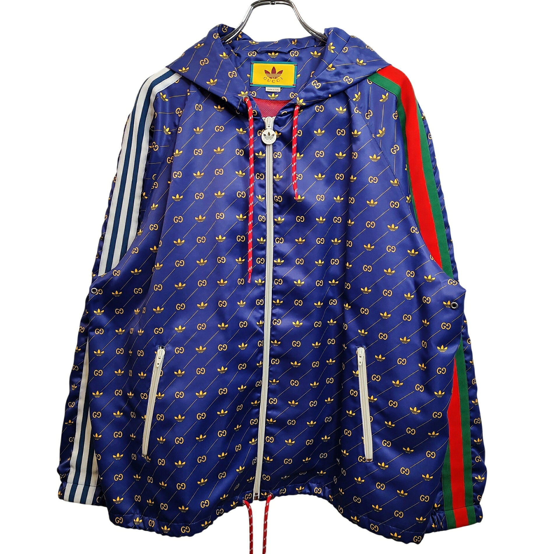 グッチ×アディダス 中綿入りナイロンジャケット　パーカー　GUCCI　総柄 楽天市場】adidas gucci（コート・ジャケット｜メンズファッション）の通販