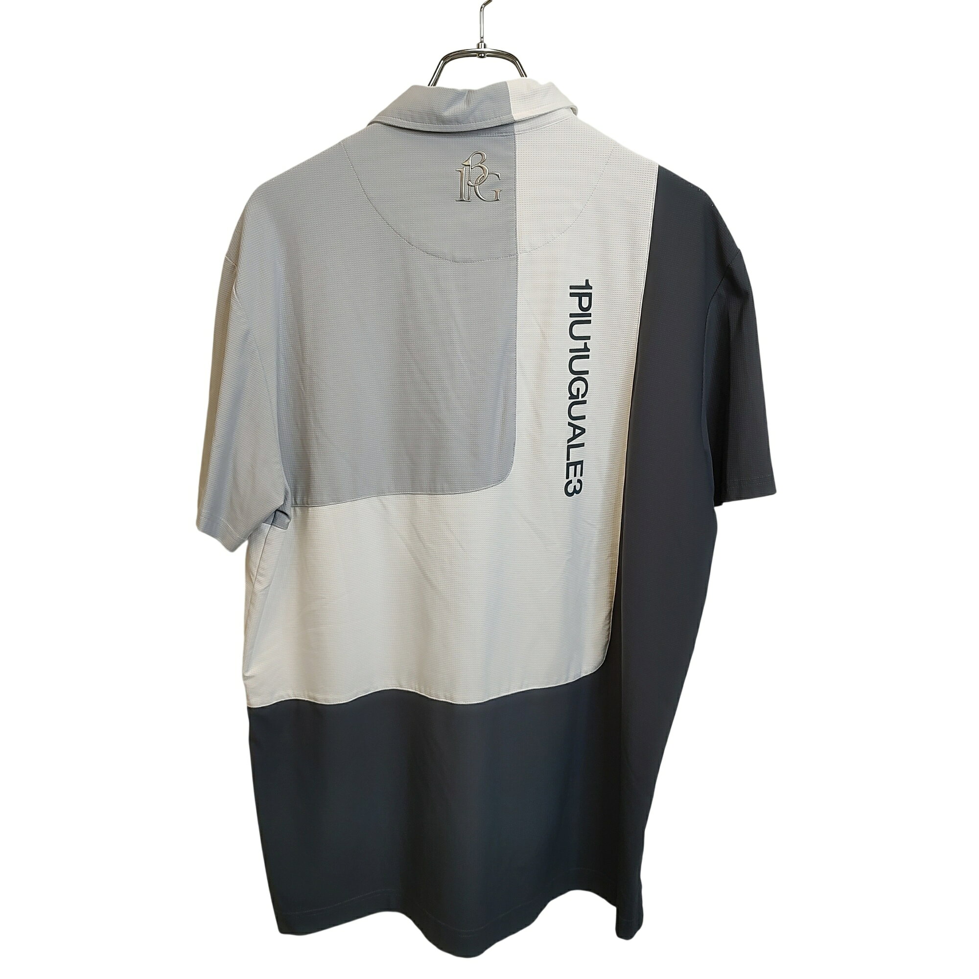 【中古】1PIU1UGUALE3 GOLF ウノピゥウノウグァーレトレ ゴルフ CRAZY S/S POLO ク...