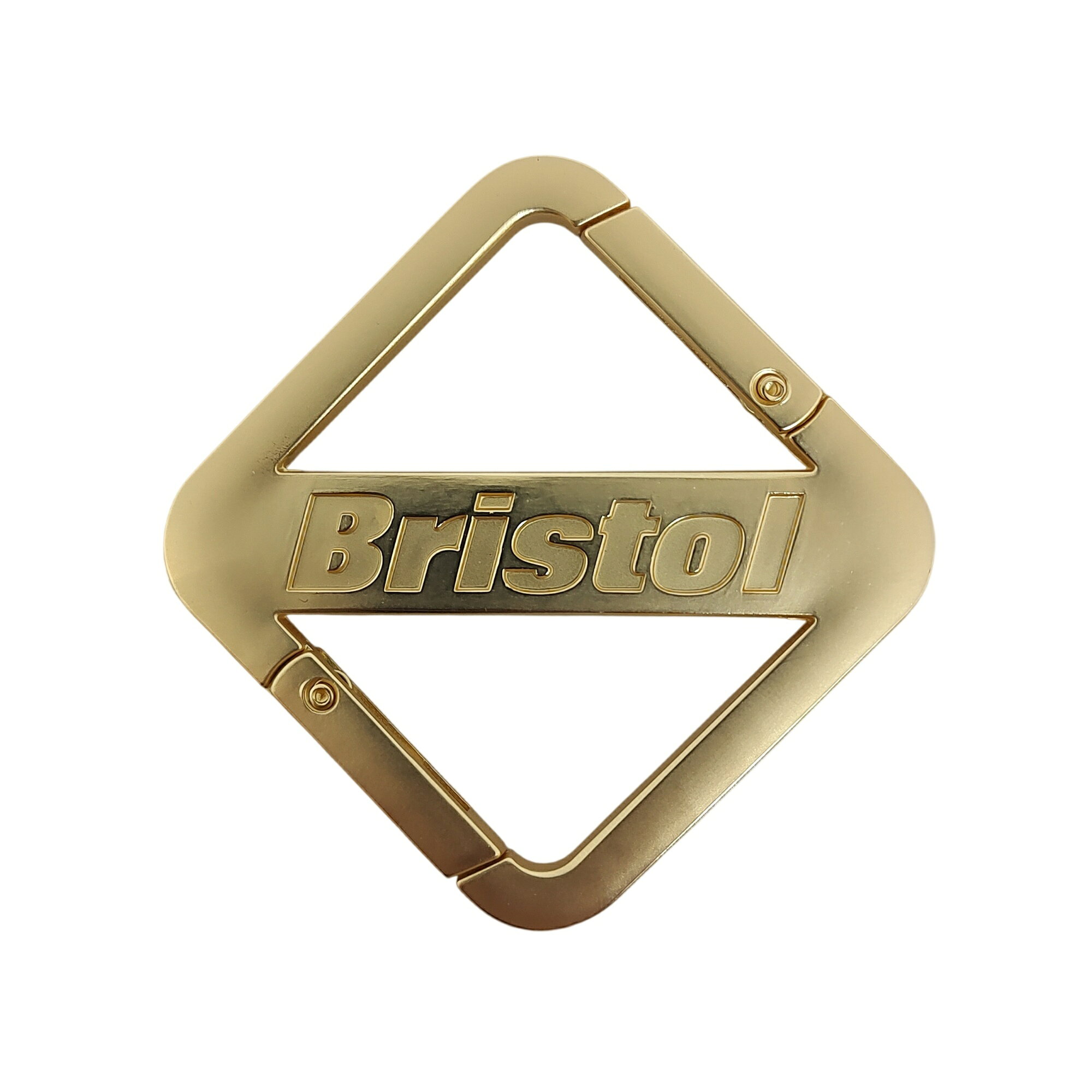 【中古】F.C.Real Bristol エフシーレアルブリストル CARABINER エンブレムカラビナ キーホルダー FCRB-262143 F ゴールド