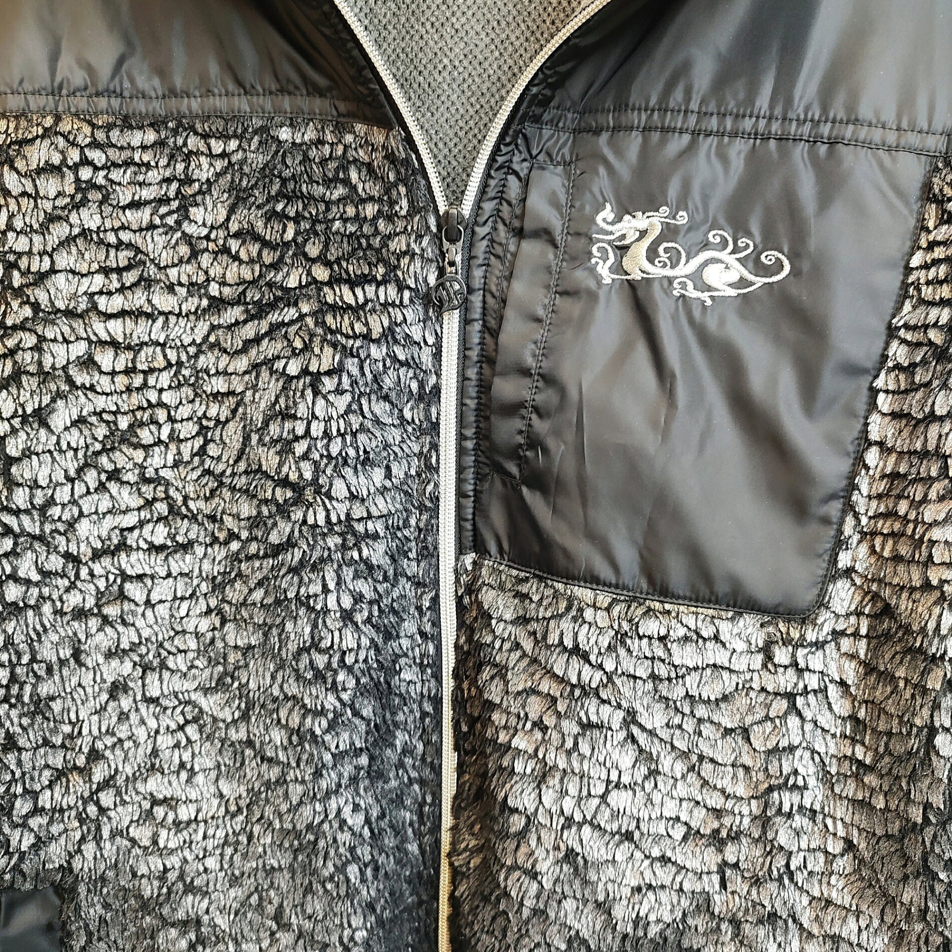 【中古】DANCE WITH DRAGON ダンスウィズドラゴン ゴルフ Metallic Fur Jacket / M...