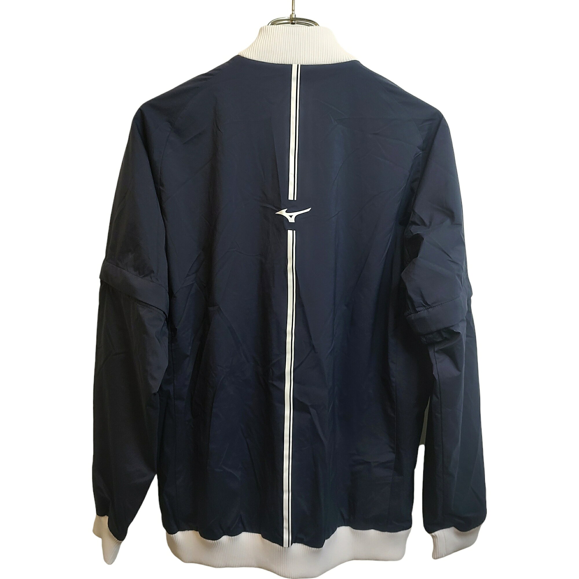【中古】MIZUNO ミズノ GOLF KOWANA ナイロン ジャケット 511011123 L ネイビー メ...