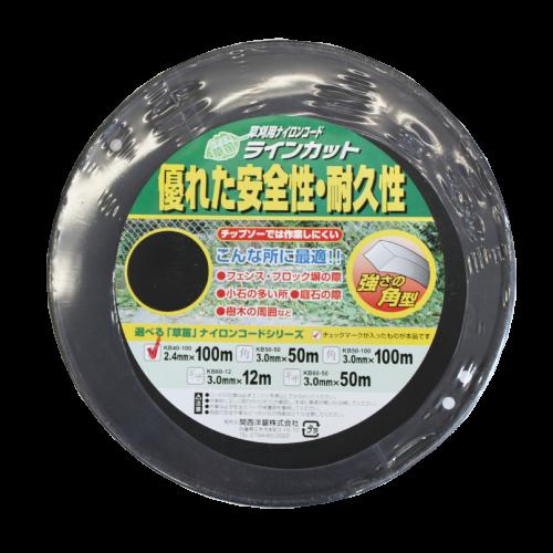 ●優れた安全性・耐久性 商品説明タイプスタンダード 色青太さ2.4mm 長さ100m形状角型ストレート 特徴ナイロン 中国製 こちらの商品は仕入れ商品となる為、 ご注文確定後、3日〜10日程、お届けにお時間がかかります。 予めご了承頂きますよう、お願い致します。　