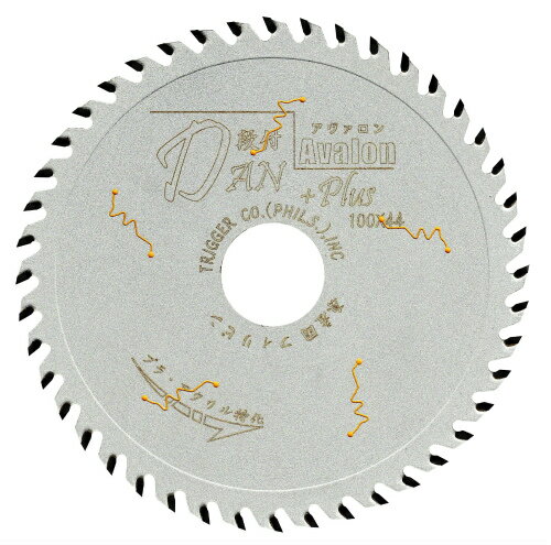 アクリル プラスチック 塩ビ 電動丸鋸刃 100mm X 44P 1枚 丸鋸 替刃 刃 チップソー 丸ノコ 丸のこ刃 巾木 幅木