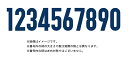 大分トリニータ【2次】2020レプリカユニフォーム用（アウェイ）胸・背番号2桁