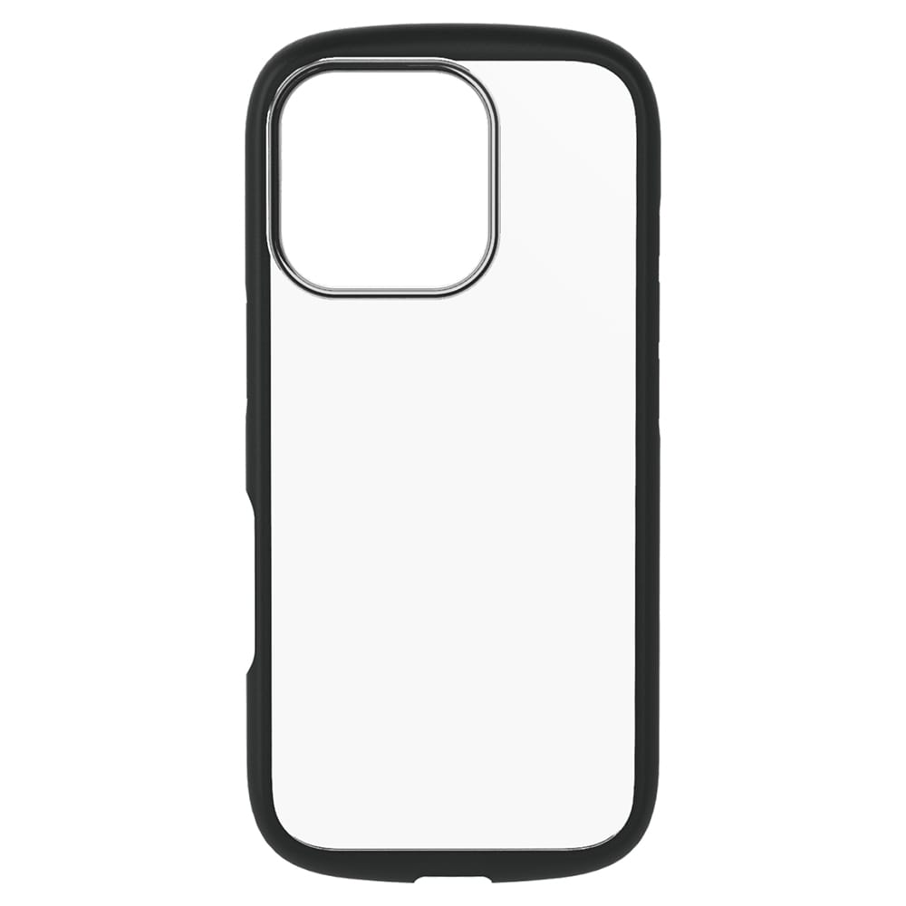 Simplism シンプリズム iPhone 16 Pro  衝撃吸収 ハイブリッドクリアケース TR-IP24M3-LD-CLBKEC エコパッケージ