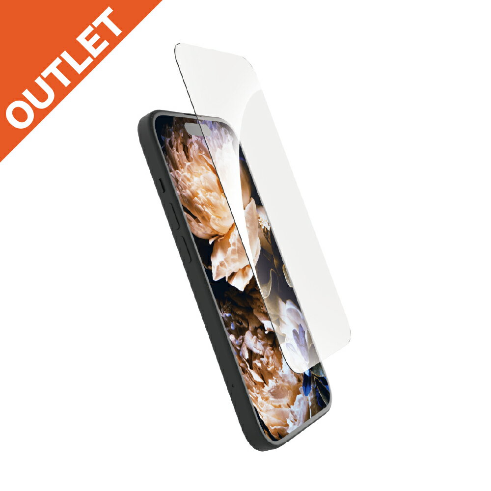 Rakuten - Simplism シンプリズム iPhone 16 / 15 / 15 Pro / 14 Pro [Toughness Glass] ケース干渉なし 超耐衝撃 黄色くないブルーライト低減 画面保護強化ガラス TR-IP24M2-GLS-SKDB3CEC
