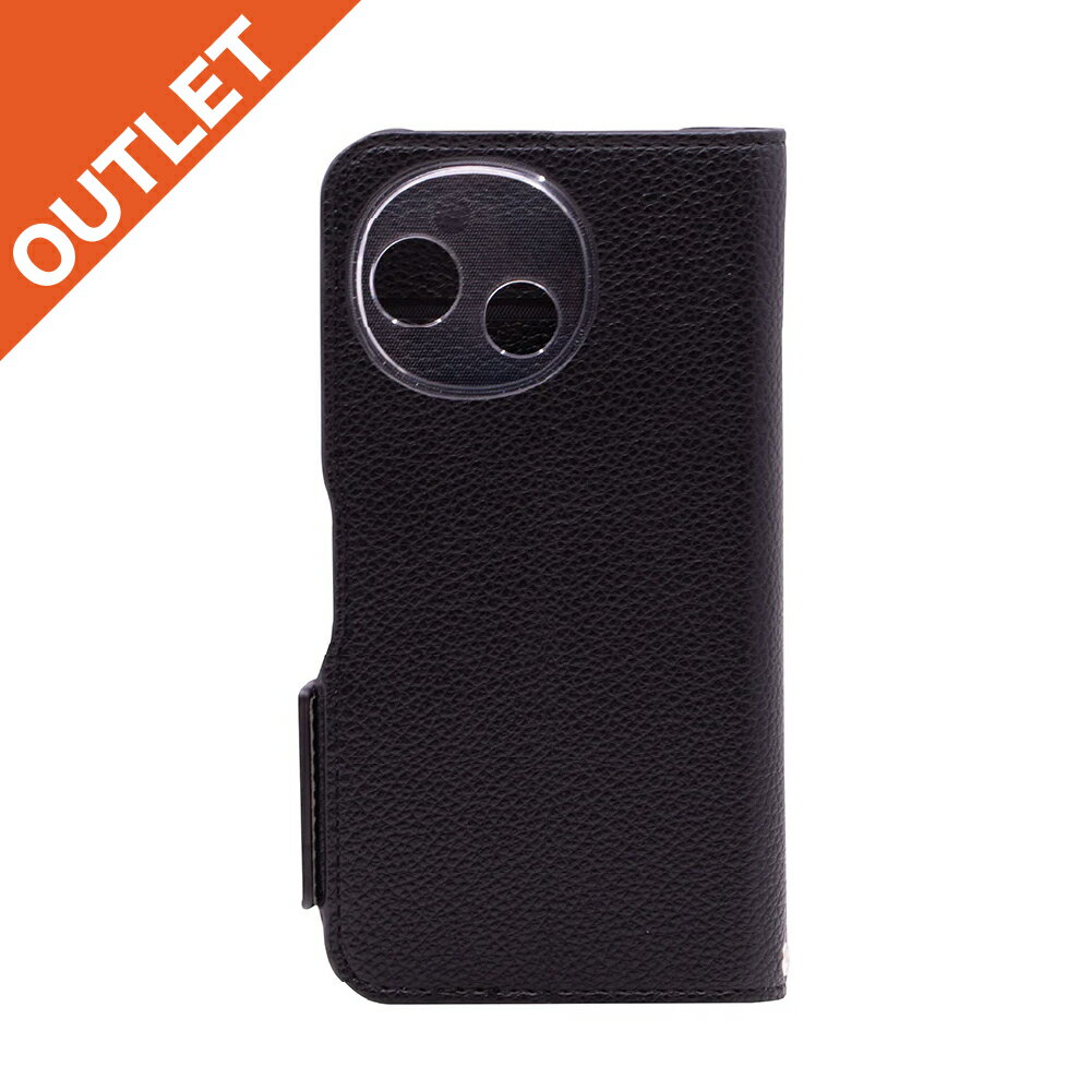 AQUOS sense9  耐衝撃フリップノートケース TR-AQ24S-FN-SHBK
