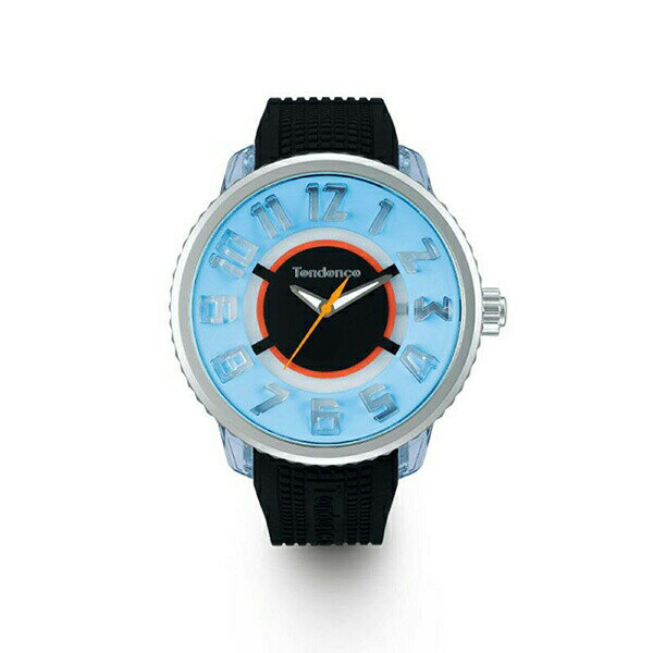メーカー：Tendence テンデンス製品名：TY532013JANコード：4550012470309ケース直径：51mmムーブメント：クォーツバンド：シリコンガラス：ミネラルガラス防水：10気圧防水ケース：ナイロンスペックの抜粋3：スニー...