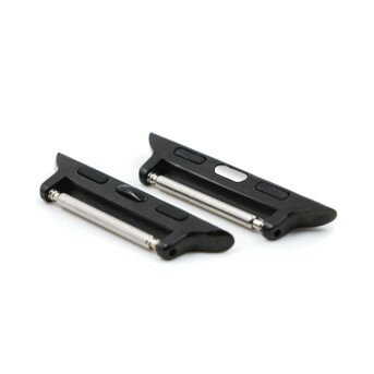 HIRSCH ヒルシュ AD1000-5-40 ステンレススチール ブラック アップルウォッチアダプター アップルウォッチ38mm 40mm 41mm対応 スイス製 HIRSCH ヒルシュ AD1000-5-40 ステンレススチール ブラック アップルウォッチアダプター アップルウォッチ38mm 40mm 41mm対応 スイス製