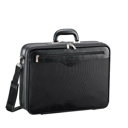 乐天商城 - WELLINGTON ウェリントン 21219-01 ブラック アタッシュケース 大容量