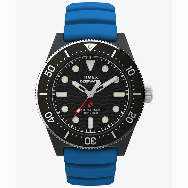 TIMEX タイメックス ディープウォーターリーフ 200 コンポジット ダイバーズウォッチ　ブラック/ブルー TW2Y02500 2