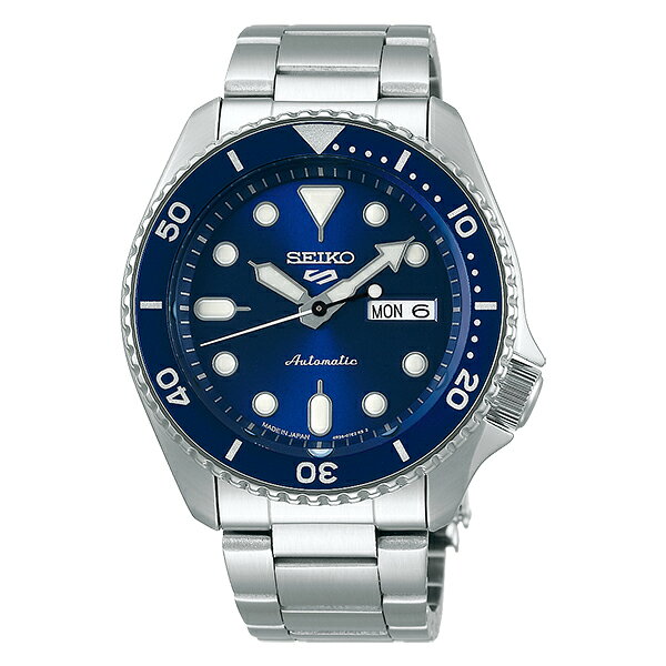 Seiko 5 Sports セイコー ファイブ スポーツ SKX series 日本製 自動巻き ブルー SBSA001 メンズ 腕時計 国内正規品 送料無料