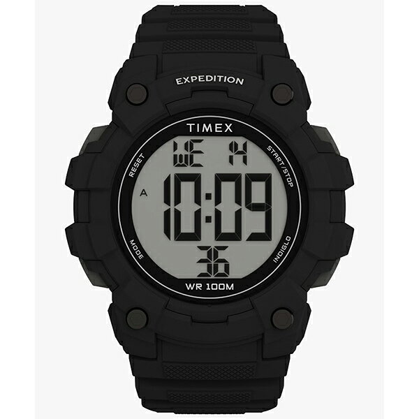 TIMEX タイメックス Expedition エクスペディション CAT ブラック デジタル アウトドアウォッチ マルチファンクション TW4B35200 メンズ 腕時計 国内正規品 送料無料