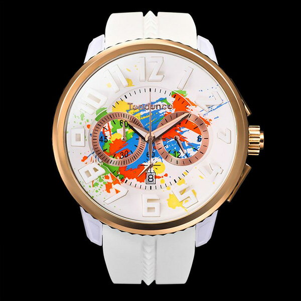 メーカー：TENDENCE テンデンス製品名：TY046034JANコード：4580749806638ケース直径：縦50mm× 横50mmムーブメント：クォーツバンド：シリコンガラス：ミネラルガラス防水：10気圧防水ケース：ナイロン/ステンレススチールTENDENCE テンデンス TY046034 蓄光インクアート ホワイト×ビタミンカラー GULLIVER Splash メンズ 腕時計メーカー希望小売価格はメーカー商品タグに基づいて掲載していますメーカー：TENDENCE テンデンス製品名：TY046034JANコード：4580749806638ケース直径：縦50mm× 横50mmムーブメント：クォーツバンド：シリコンガラス：ミネラルガラス防水：10気圧防水ケース：ナイロン/ステンレススチールTENDENCE テンデンス TY046034 蓄光インクアート ホワイト×ビタミンカラー GULLIVER Splash メンズ 腕時計メーカー希望小売価格はメーカー商品タグに基づいて掲載しています