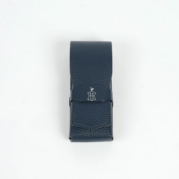 Rakuten - Garo Leather Studio Travel watch case Long type ネイビー
