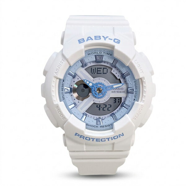 Other - CASIO カシオ Baby-G ベビージー BA-110シリーズ BA-110XBE-7A レディース 並行輸入品 海外モデル ホワイト 国内正規品 送料無料