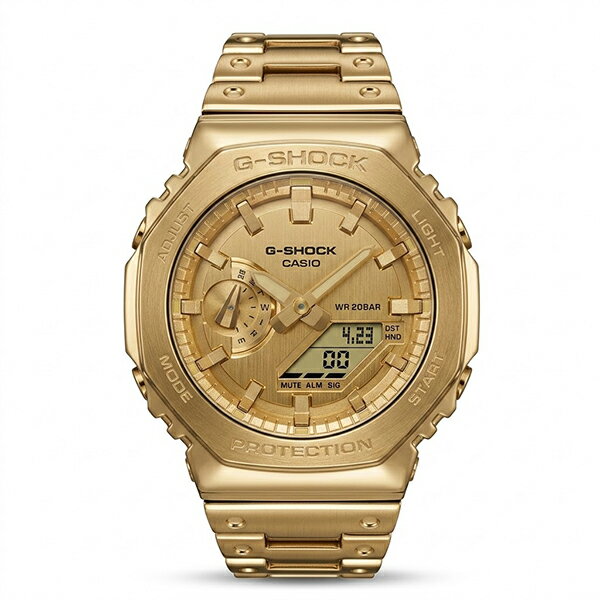 CASIO カシオ G-SHOCK ジーショック ファインメタリックシリーズ GM-2100YMG-9A9 メンズ 並行輸入品 海外モデル ゴールド 国内正規品 送料無料