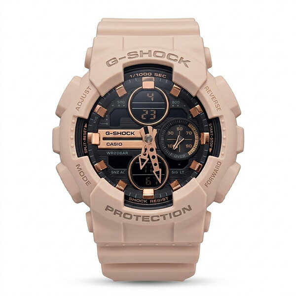 Rakuten - CASIO カシオ G-SHOCK ジーショック GMAシリーズ GMA-S140M-4A レディース 並行輸入品 海外モデル ピンクベージュ 国内正規品 送料無料