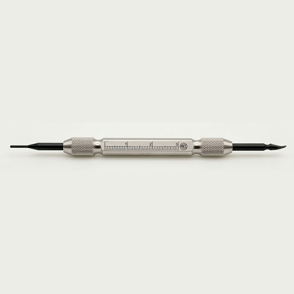 トリニティートラストの明工舎 メイコー MKS 46000 腕時計 工具 バンド ベルト 交換 バネ棒外し 国内正規品｜アングル2