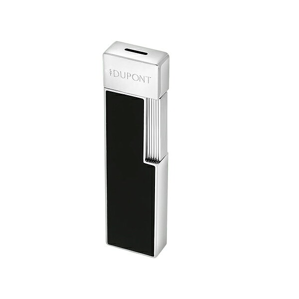 S.T.DUPONT エステーデュポン 030111 ライター TWIGGY ツイッギー スリムデザイン ブラック×シルバー