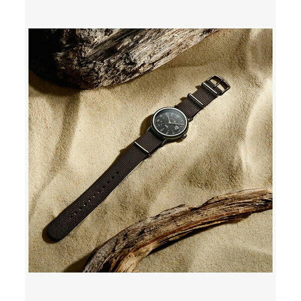 TIMEX タイメックス 真鍮ケース デイト表示 ブラック インディグロナイトライト TW2W86100 メンズ 腕時計 国内正規品 送料無料