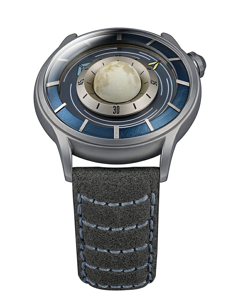 OVD NASA FULLMOON Full Moon M1 F03 月 ムーン 満月 宇宙 本革 青 ブルー グレー trinity-trust-10018220 トリニティートラスト サンプル画像3