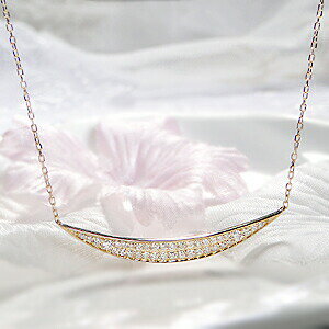 Rakuten - ペンダント ダイヤモンドライン ネックレス K18 YG/WG/PG 0.30カラット レディース 女性 18k ホワイトゴールド イエローゴールド ピンクゴールド 4月 誕生石