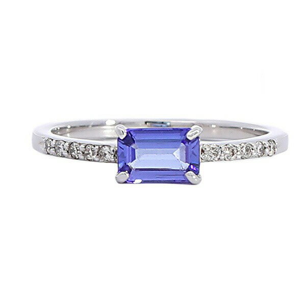 Rakuten - バケットカット タンザナイト リング プラチナ PT900 天然石