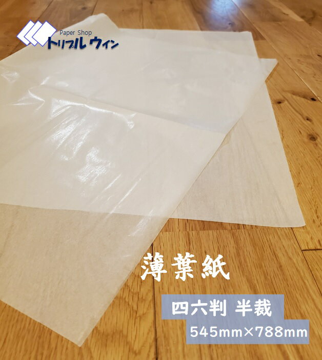 薄葉紙 50枚 14g m2 【545×788】