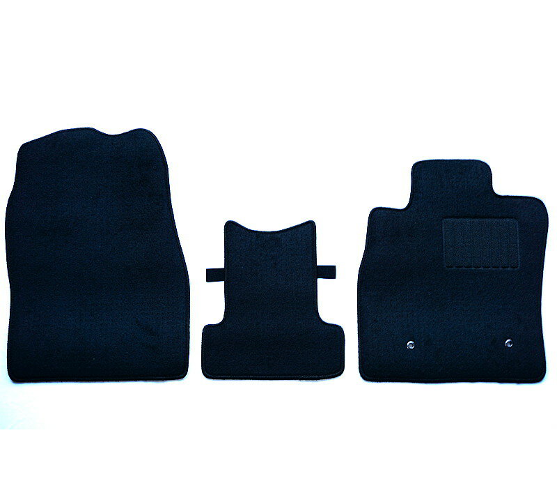 乐天商城 - カーマット ※フロントマットのみ3枚 アルファード 10系/15系 トヨタ 専用 新品 ブラック/ベージュ 黒 無地 柄無し シンプル パーツ 国内産 純正タイプ ディーラーオプション カーペット パーツ アクセサリー インテリア 内装 [送料無料]