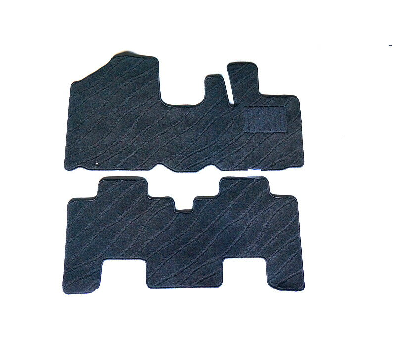 樂天商城 - カーマット スズキ（SUZUKI）スペーシア MK32S 2013(平成25)年3月〜 専用 新品 フロアマット ウェーブ柄 波柄 ブラック/グレー/ベージュ 黒/灰 国内産 ディーラーオプション アクセサリー インテリア カーペット 内装 [送料無料]