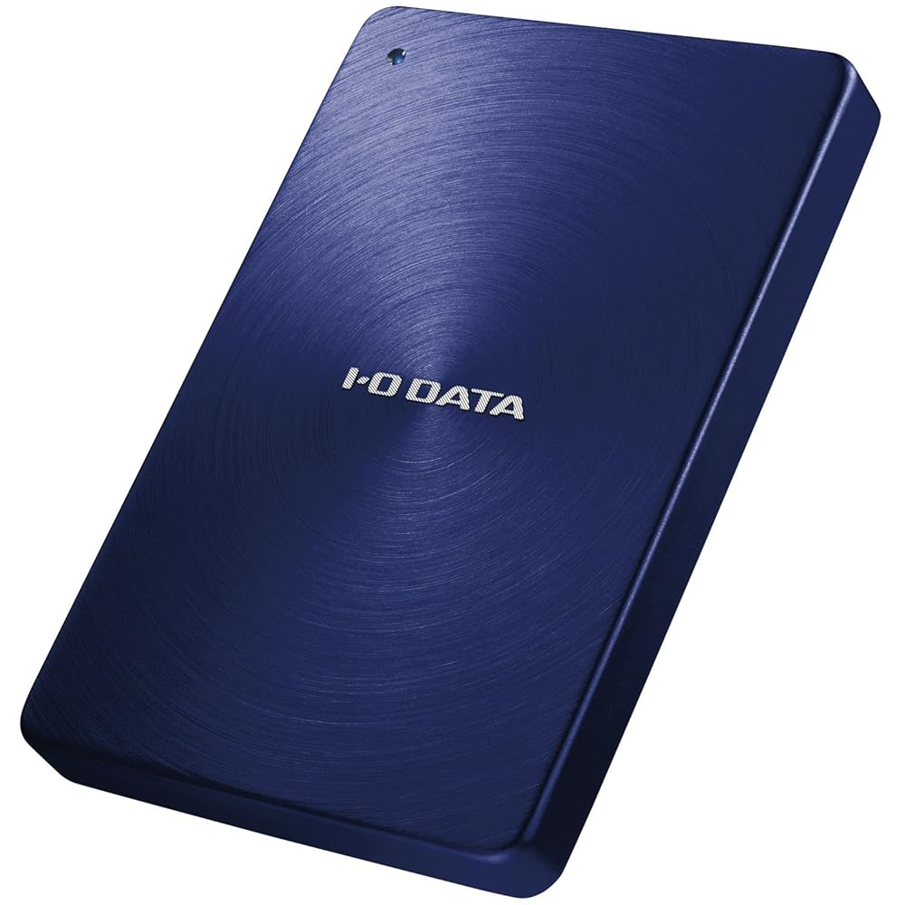 I-O DATA ポータブルハードディスク「カクうす」 USB 3.0/2.0対応 1.0TB ブルー HDPX-UTA1.0B