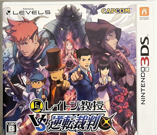 【新品】レイトン教授VS逆転裁判 - 3DS 【新品】レイトン教授VS逆転裁判 - 3DS