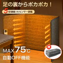 パネルヒーター 足元 遠赤外線 足元ヒーター 電気ヒーター オフィス デスクヒーター タイマー付き ヒーター 足元 自動OFF あったかグッズ 足元暖房 フット...