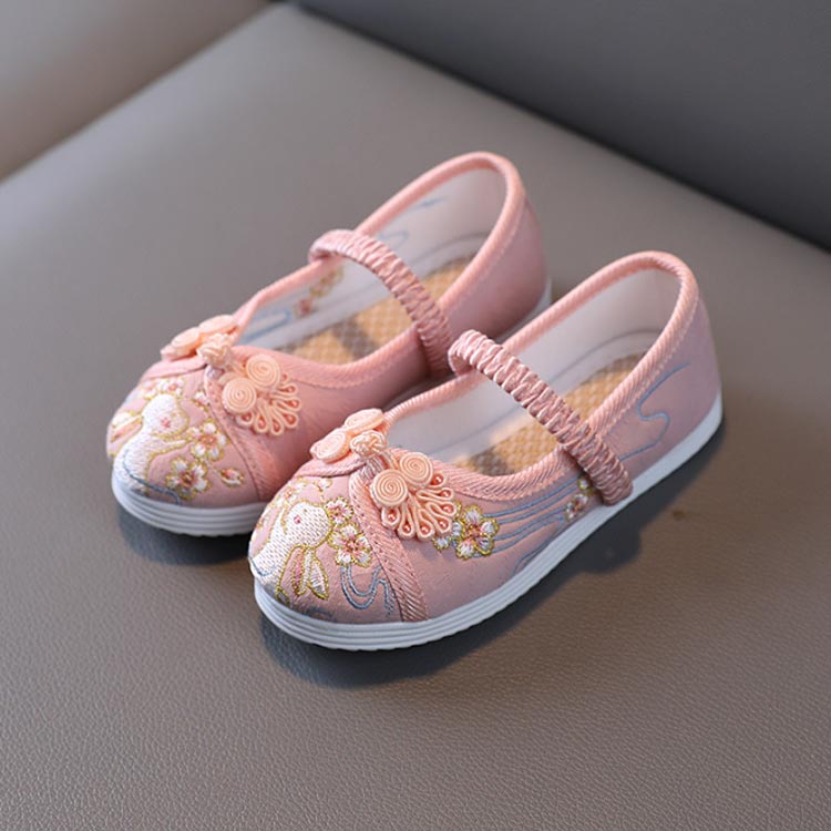 【全品2点で5%OFF】うさぎの刺繍 七五三 草履 痛くない草履 赤 ピンク 歩きやすい 靴 通気 キッズ 着物 子供 靴 和装 出産祝い THKJ 白 痛くない 柔らかい