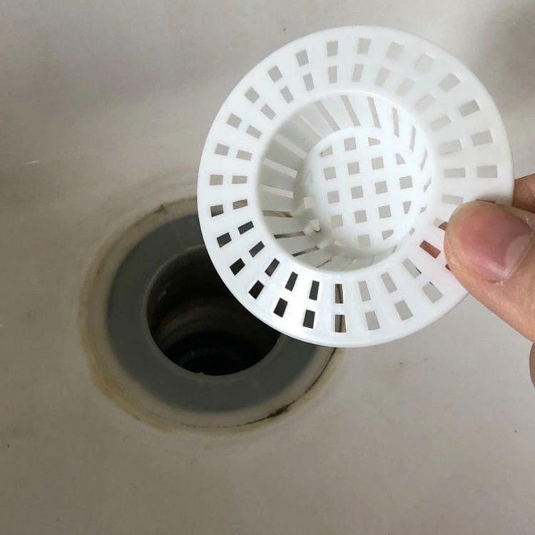 TRIPLE WINGIFUの【全品5%ポイント】ゴミ受け 排水口カバー 洗面台 バス用 キッチン 流し台 排水溝 水切りネット 排水口ゴミかご ごみストッパー 浴槽 フィルター｜アングル3