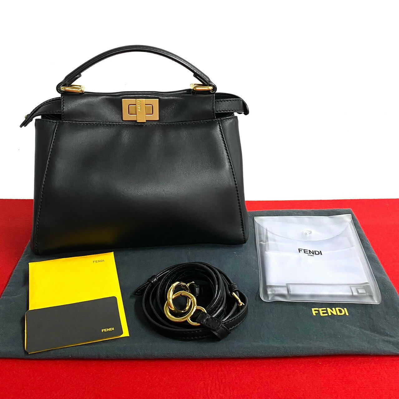 楽天市場】フェンディ ピーカブー ミニ(ブランドフェンディ)の通販 楽天市場】フェンディ ピーカブー ミニ(ブランドフェンディ)の通販
