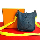 【ポイント2倍】ほぼ未使用 箱付 希少品 A 刻印 HERMES エルメス エブリンTPM トリヨンクレマンス レザー 本革 ミニ ショルダーバッグ コルヴェー...
