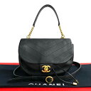 【ポイント2倍】極 美品 シール有 24番台 希少品 CHANEL シャネル ココマーク レザー 本革 2way ショルダーバッグ ハンドバック サコッシュ ブ...