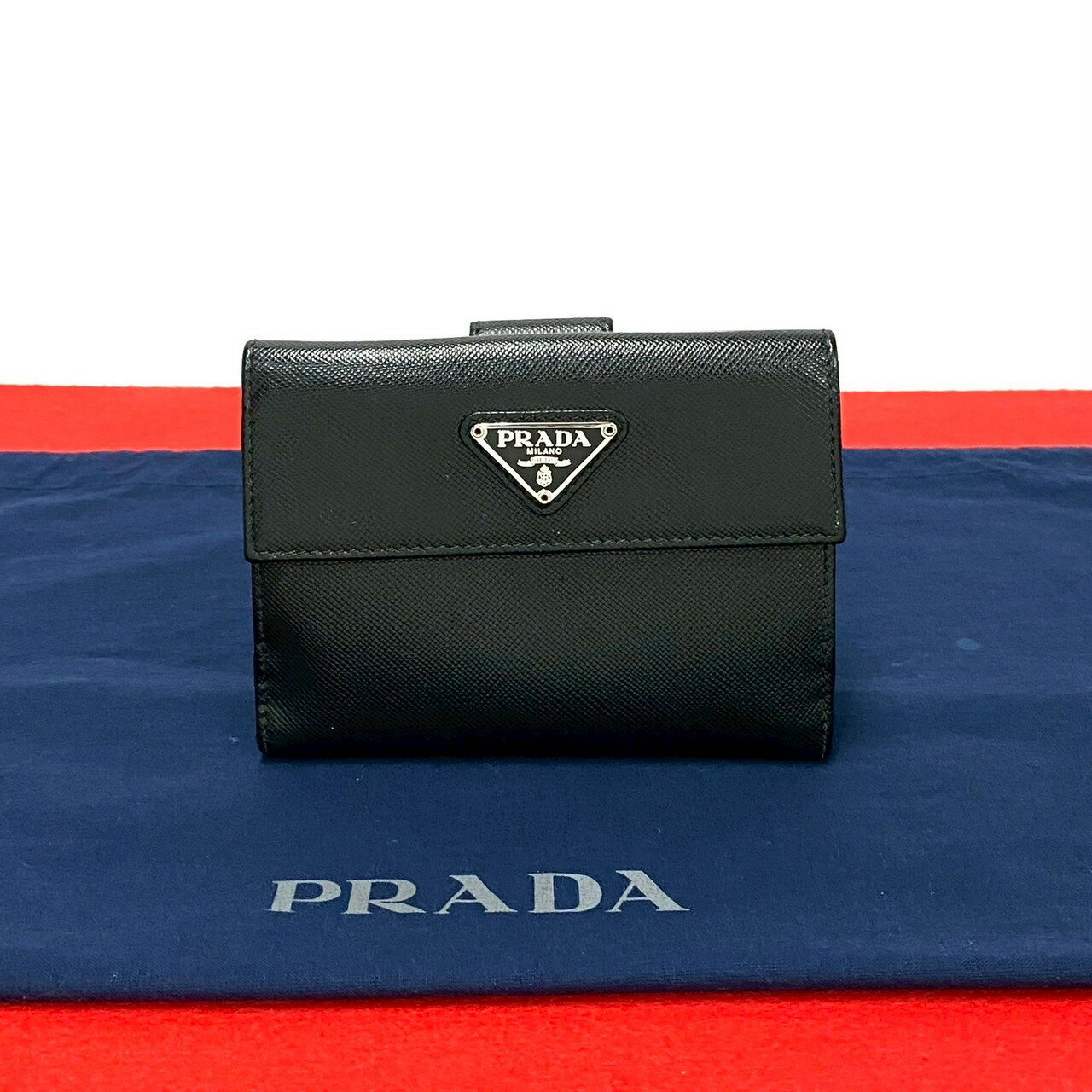 楽天市場】プラダ 財布 二つ折り(レディース財布|財布・ケース 楽天市場】プラダ 財布 二つ折り(レディース財布|財布・ケース