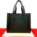 【ポイント2倍】ほぼ未使用 希少品 LOUIS VUITTON ルイヴィトン カバ ヴォワヤージュ NV レザー 本革 トートバッグ ハンドバック メンズ ブラ...