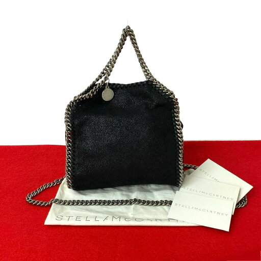 【ポイント2倍】極 美品 Stella McCartney ステラマッカートニー ファラベラ エコレザー チェーン 2way ショルダーバッグ ハンドバッグ ブラック 37830【送料無料】【中古】 【ポイント2倍】極 美品 Stella McCartney ステラマッカートニー ファラベラ エコレザー チェーン 2way ショルダーバッグ ハンドバッグ ブラック 37830【送料無料】【中古】
