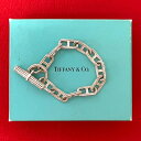 【ポイント2倍】極 美品 保存箱付き TIFFANY&Co. ティファニー ヴィンテージ アンカー チェーンブレス シルバー925 ブレスレット メンズ シルバ...