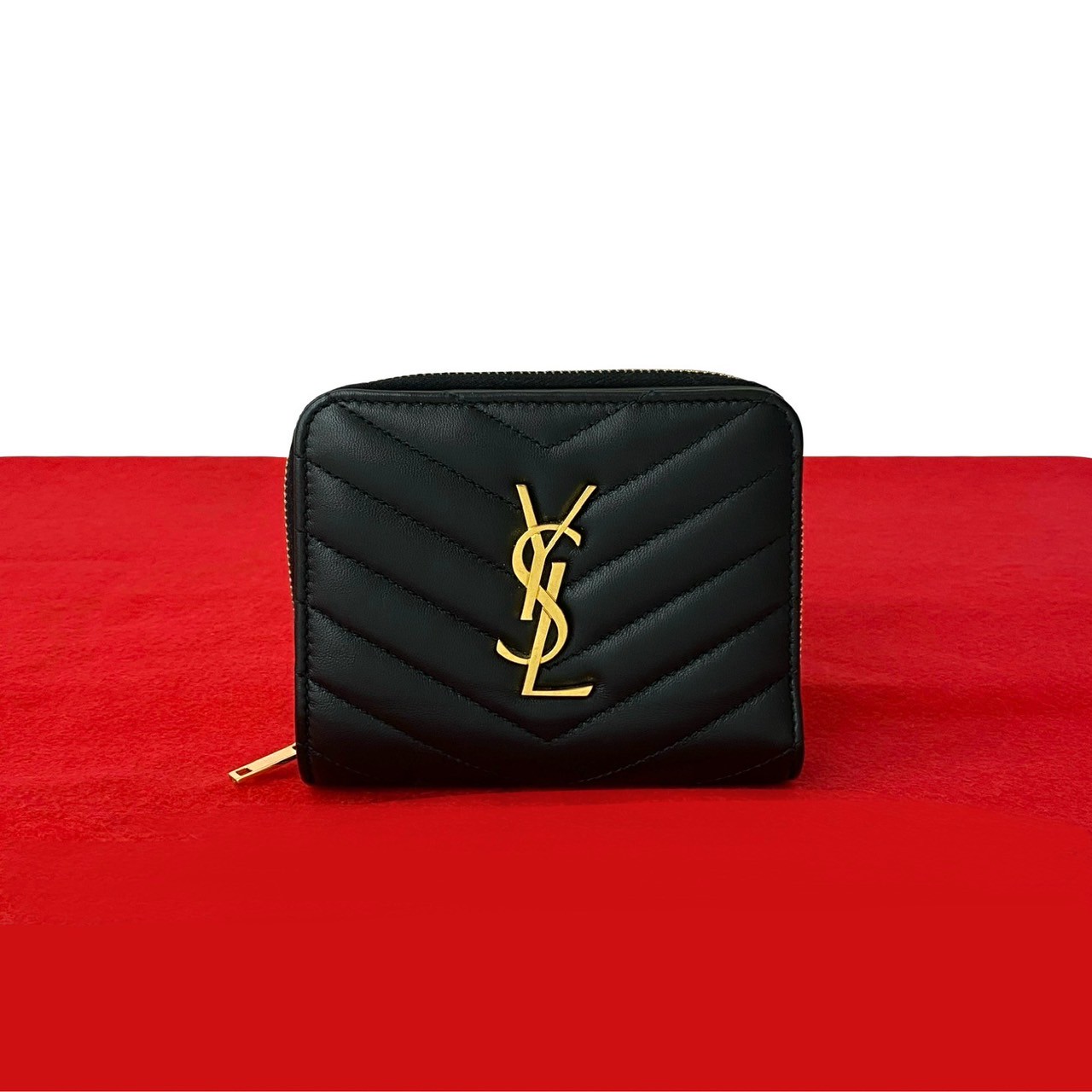 【関税込】Saint Laurent◆Rive gauche レザー 折りたたみ財布 楽天市場】Saint Laurent 財布 RIVE GAUCHE(レディース財布