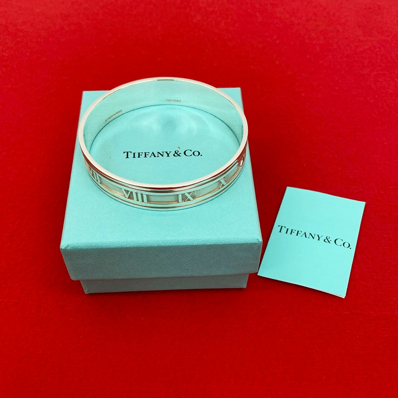 【良品】TIFFANY & Co. / ティファニー アトラスバングル ◆箱付き 楽天市場】中古 ティファニー アトラス バングルの通販
